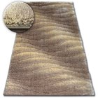 Matto Shaggy SPACE 3D B222 vaaleanruskea