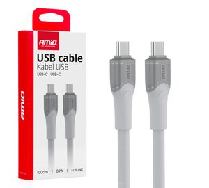 USB-C - USB-C -kaapeli 1 m 60W FullLINK X111 AMIO-04291