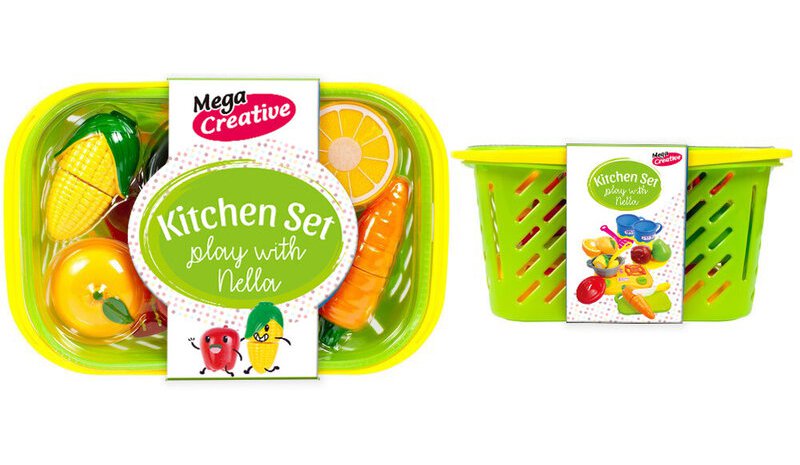 Kasvikset ja hedelmät korissa – kuva 1/1
