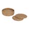 Dixie Ella lasinaluset ä˜10,5 cm 6-pack Natural – kuva 1