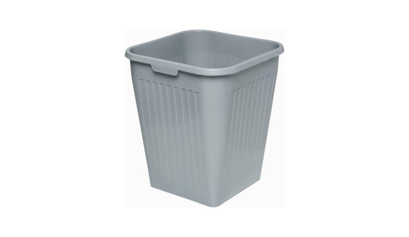 Bantex Waste Paper Baskets 25 L Harmaa – kuva 1/1