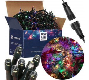 Jouluvalot Springos CL1005 1000 Led 60 m