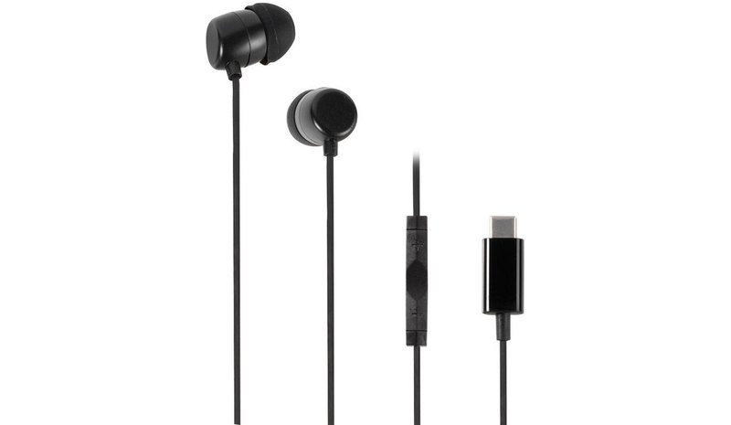 Vivanco kuulokkeet mikrofonilla USB-C, musta (61752)