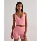Aim'n - Vaaleanpunainen - Shape Seamless Cross Back Bralette