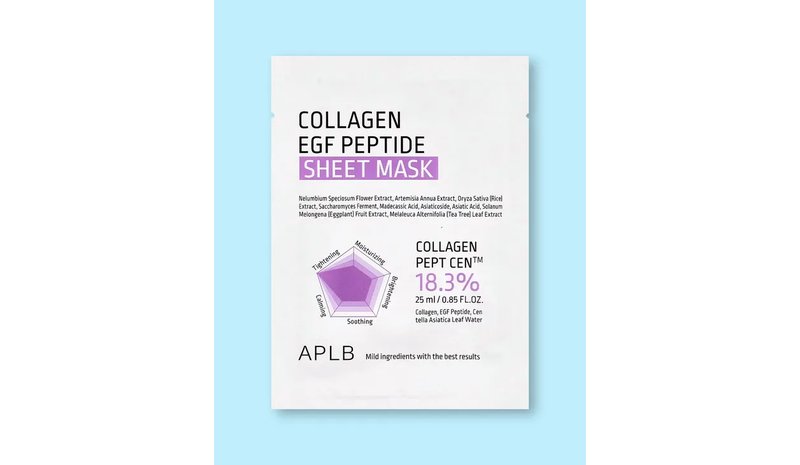 APLB Collagen Egf Peptide Sheet Mask - 25 ml / 1 sheet