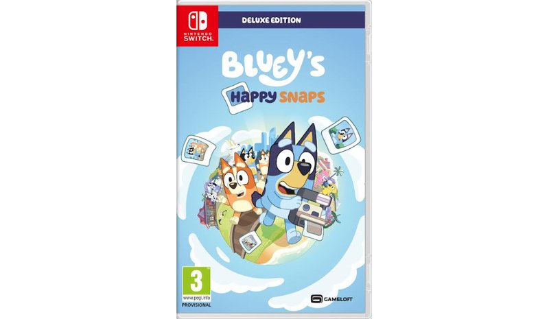 Blueys Happy Snaps - Deluxe Edition, Nintendo Switch -peli