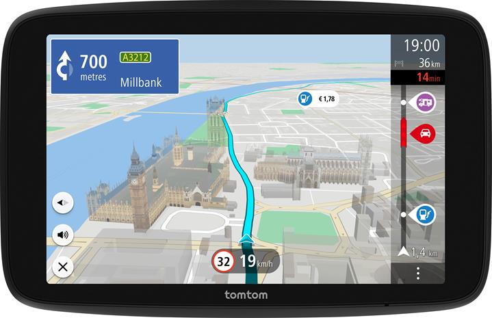 TomTom GO Camper Max 7" -autonavigaattori, maailma