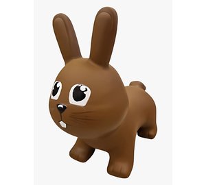 Gerardo Toys Jumpy Pomppueläin Pupu, Ruskea