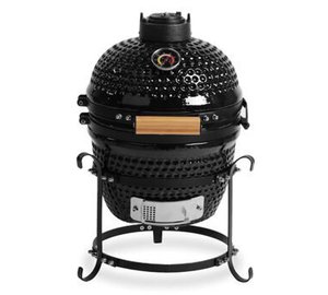 Grilli Kamado Euroliux E-13 BBQ, 35x40,5x55 cm, musta