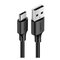 USB - USB-C kaapeli, 0,25m, musta – kuva 1