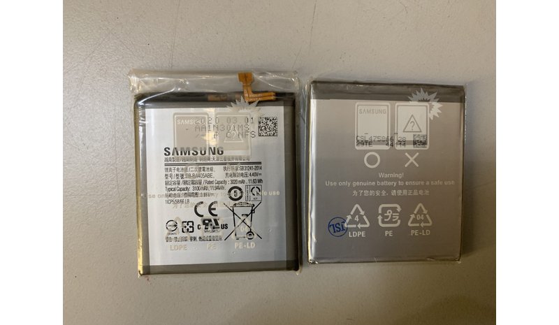 Samsung Galaxy A50, puhelimen akku