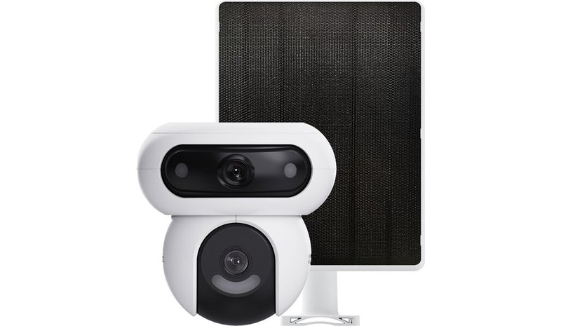 Ezviz HB90 kaksoiskamerasarja 4MP+4MP f2.8 4G IR 35m IP65 langaton PTZ-kamera valkoinen + 8W aurinkopaneeli – kuva 3/6