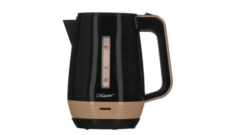 Sähkökannu - MAESTRO - MR-033 - 1,7L - 1850W - Musta