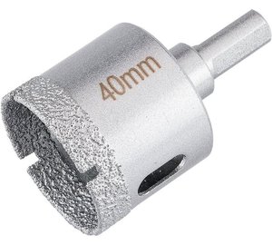Timanttikruunu 40 mm grafiittia