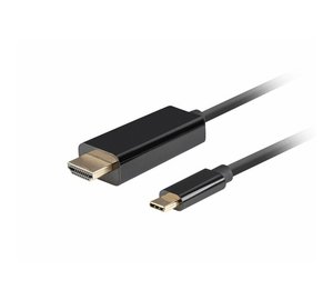 Lanberg Kel USB-C-HDMI 1.8M 4K CA-CMHD-10CU-0018-B - 5901969436778