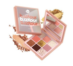 7 DAYS B.COLOUR Luomiväripaletti 9 sävyä – 01 Luxury Life, 9×1 g