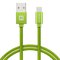 Swissten Textile, USB-C, 1.2m – kuva 1
