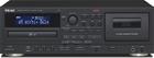 TEAC AD-850-SE CD/Cassette Player with USB Black