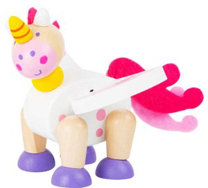Puinen hahmo Unicorn Luna, 8 cm