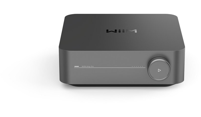 WiiM Amp Pro Streaming Amplifier Dark Grey