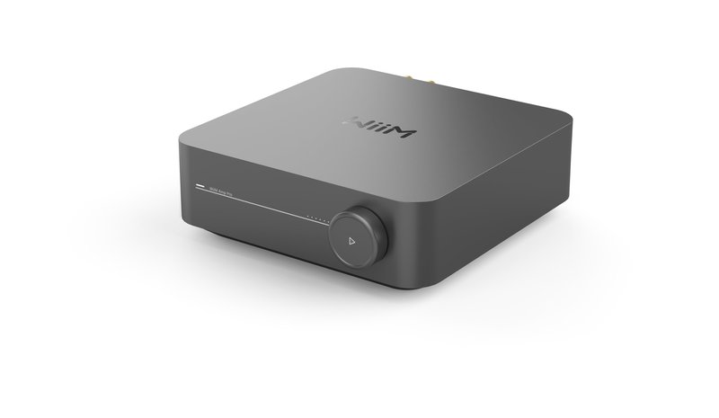 WiiM Amp Pro Streaming Amplifier Dark Grey
