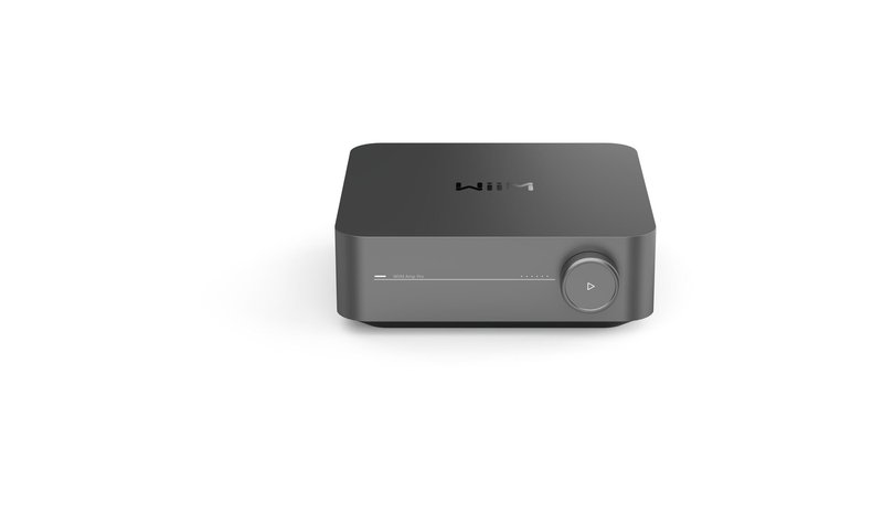 WiiM Amp Pro Streaming Amplifier Dark Grey