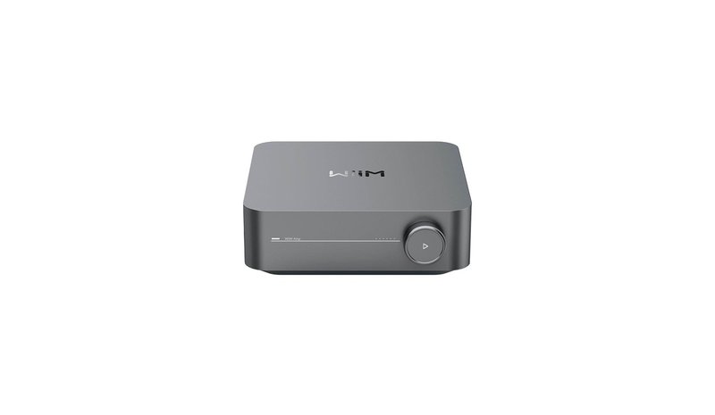 WiiM Amp Streaming Amplifier Dark Grey