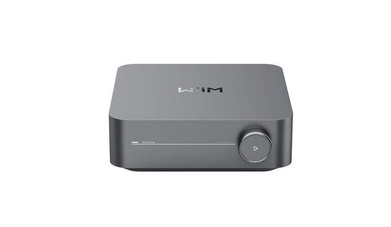 WiiM Amp Streaming Amplifier Dark Grey