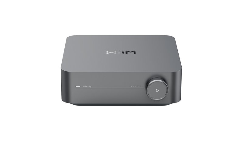 WiiM Amp Streaming Amplifier Dark Grey