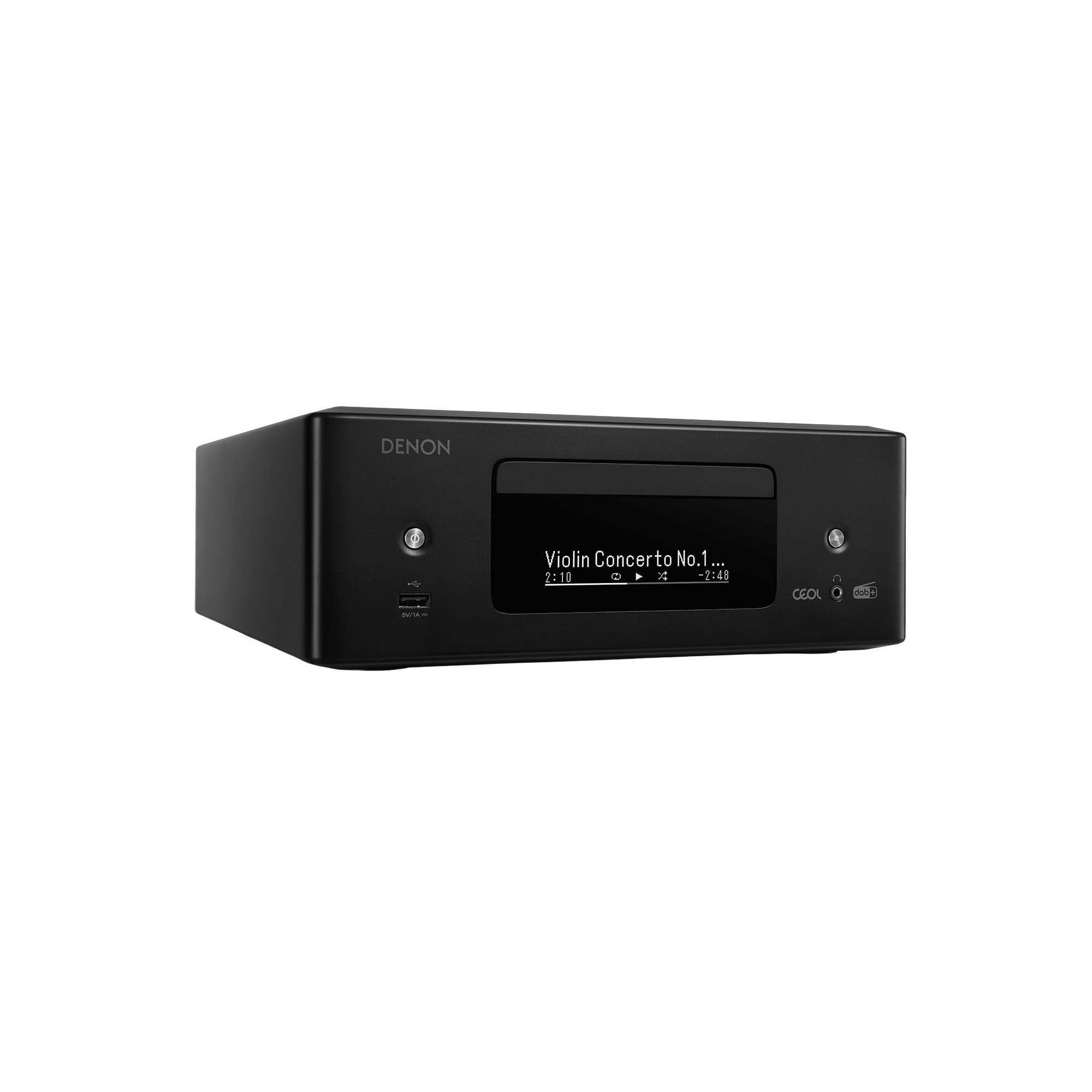 Denon CEOL RCD-N12DAB Musiikkijärjestelmä suoratoistolla - 5 vuoden jäsentakuu HiFi-tuotteille