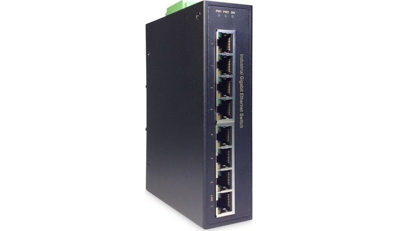 Digitus DN-651108 Industrial 8-Port Gigabit Switch DIN Rail