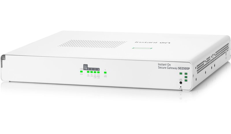 HPE Networking Instant On Secure Gateway 5-Port 2.5G PoE+