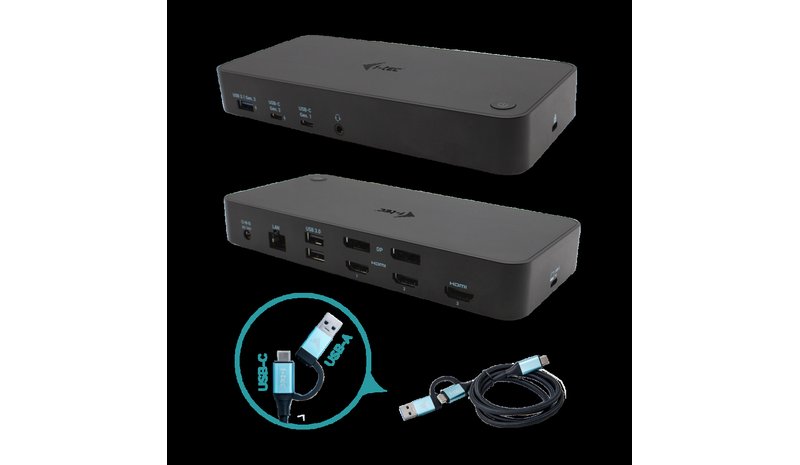i-tec CATRIPLEDOCKPDPRO USB-C Triple 4K Docking Station 100W
