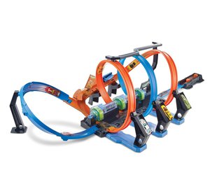 Hot Wheels Action Corkscrew Crash Track Set