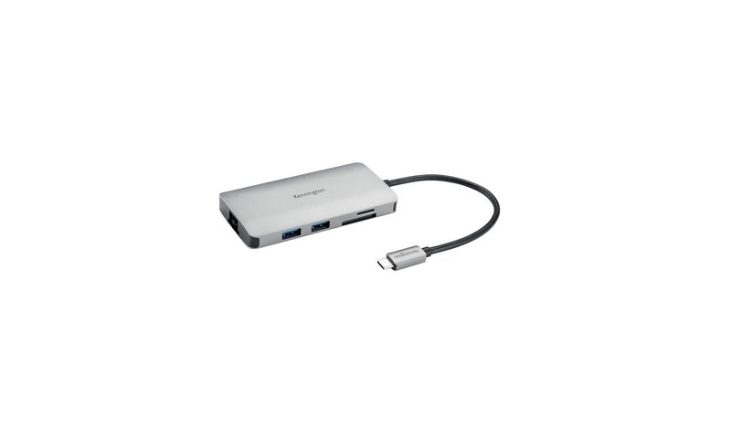 Kensington UH1400P Driverless USB-C 8-in-1 Mobile Docking Station – kuva 1/6