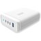 Wave 100W USB Charging Station 3x USB-C + 1x USB-A White – kuva 1