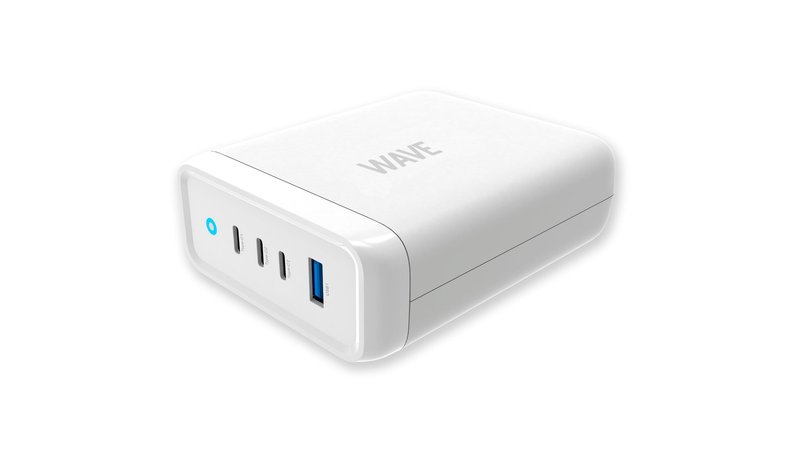 Wave 100W USB Charging Station 3x USB-C + 1x USB-A White