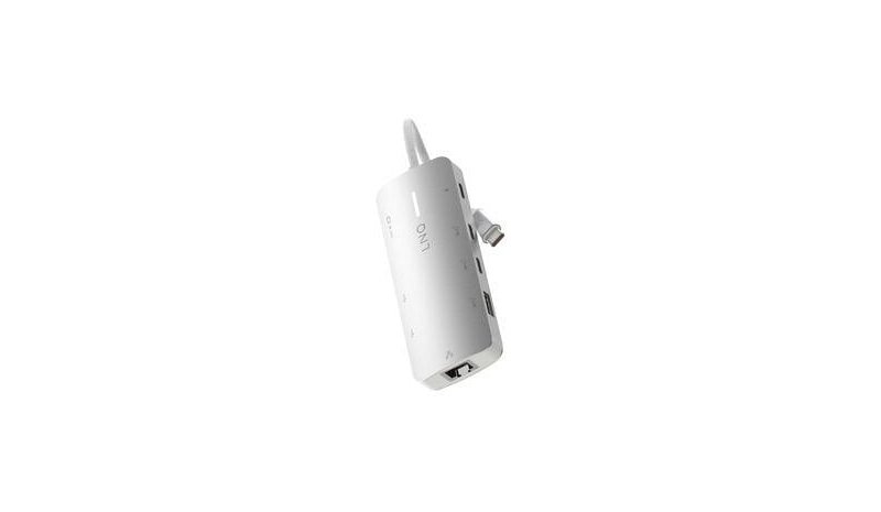 LINQ 8-in-1 8K PRO 140W USB-C Multiport Hub Space Grey – kuva 2/7