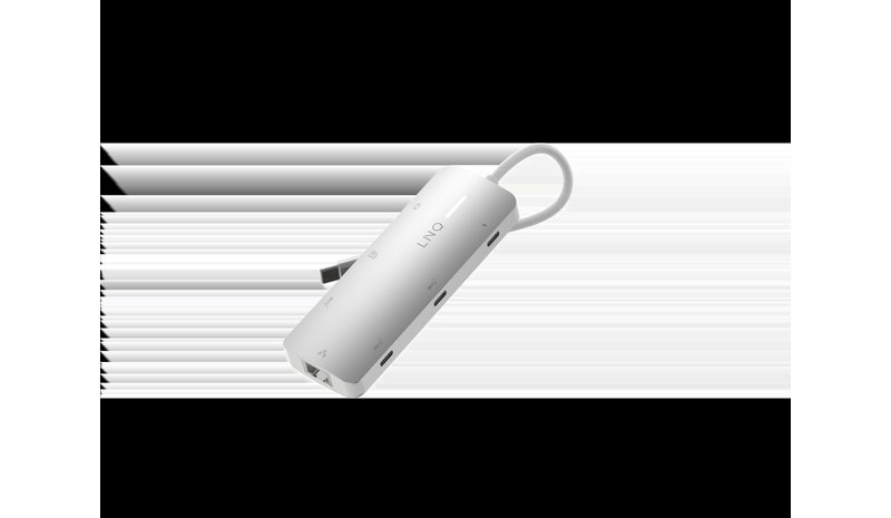 LINQ 8-in-1 PRO 140W USB-C Multiport Hub Space Grey