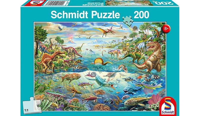 SCHMIDT DISCOVER THE DINOSAURS 200P – kuva 1/1
