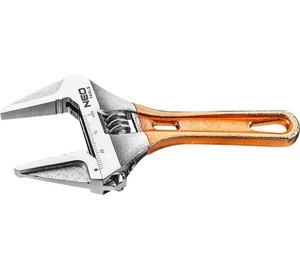 Säädettävä avain 156 mm, aukko 0-43 mm