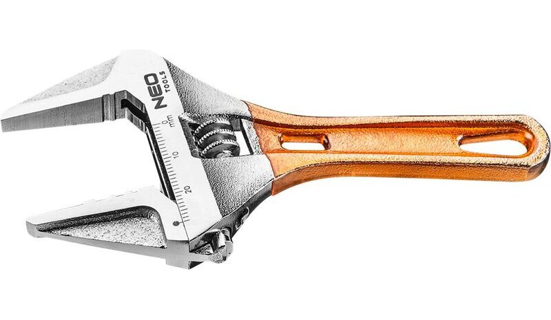 Säädettävä avain 156 mm, aukko 0-43 mm
