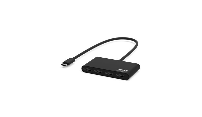 PORT Designs USB-C Hub 4-Port with PD – kuva 1/2