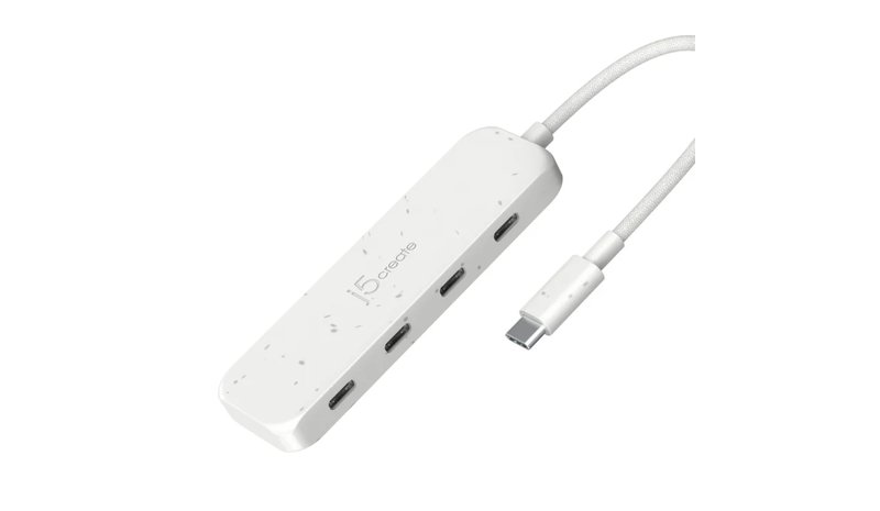 j5create Eco-Friendly USB-C to 4-Port USB-C Gen 2 Hub