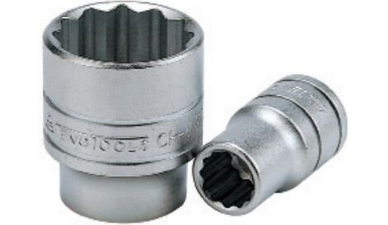Pistorasiapää 1/2 12-pisteinen 23 mm