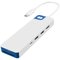 Targus HyperDrive Flex 5-Port USB-C Hub Blue (HD4101BUGL) – kuva 1