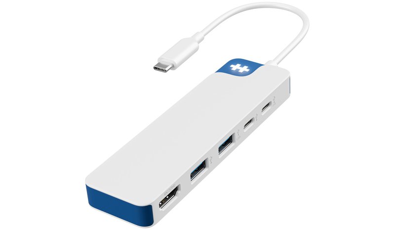 Targus HyperDrive Flex 5-Port USB-C Hub Blue (HD4101BUGL)
