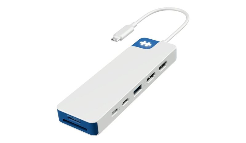 Targus HyperDrive Flex 5-Port USB-C Hub Blue (HD4101BUGL)