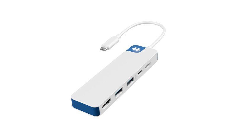 Targus HyperDrive Flex 5-Port USB-C Hub Blue (HD4101BUGL)