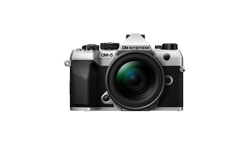 OM System OM-5 Mark II Silver with M.Zuiko 12-45mm f/4 PRO Lens Kit